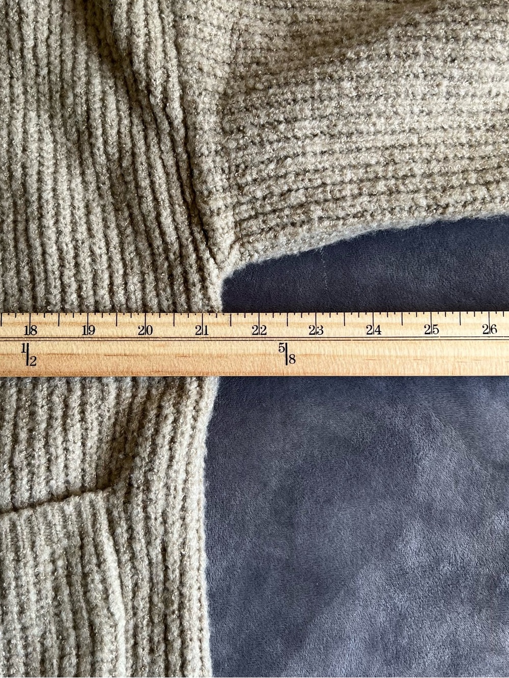 Nostalgia Tan Open-Front Ribbed Cardigan - Picture 7 of 10